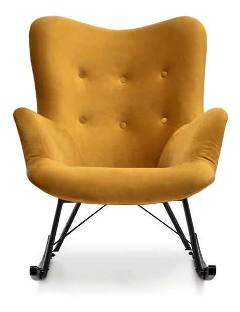 Hojdacie kreslo Laurentino (čierna)