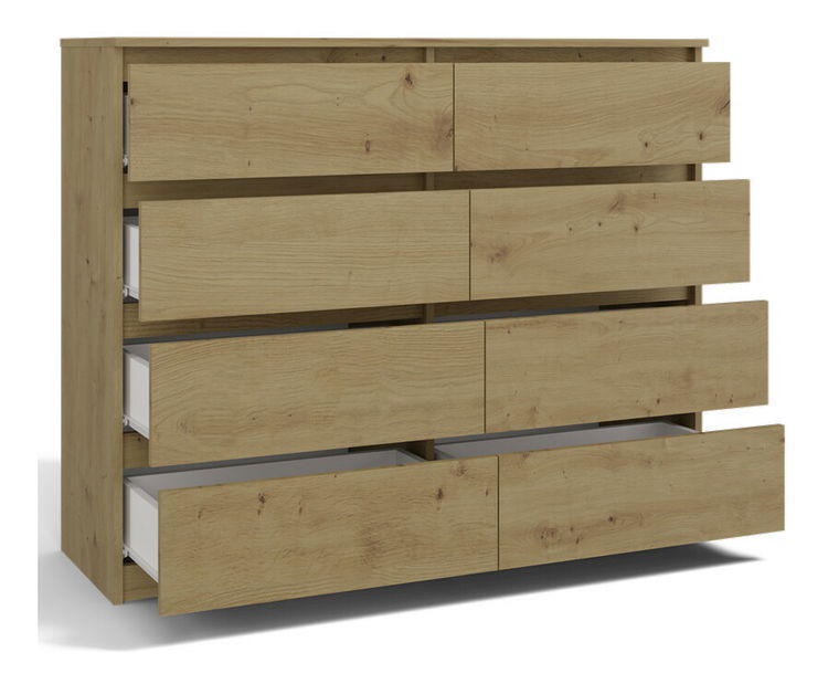 Comodă Musecalo 7 120 (stejar artisan)