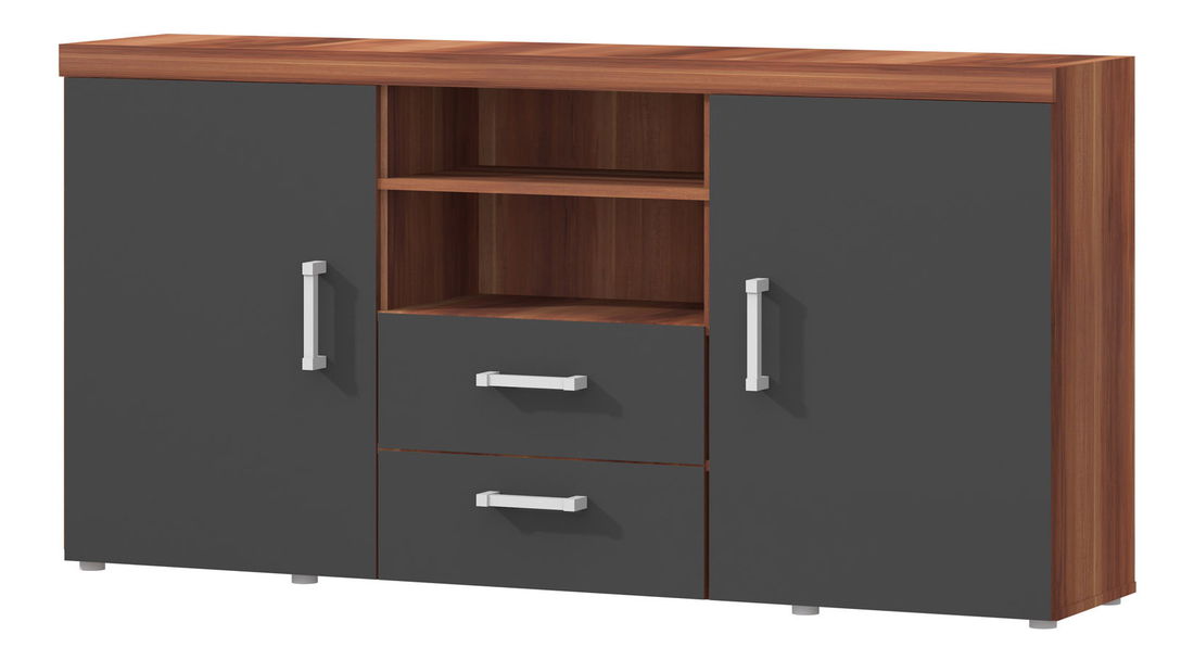 Komoda Salford S5 (šljiva + grafit) 