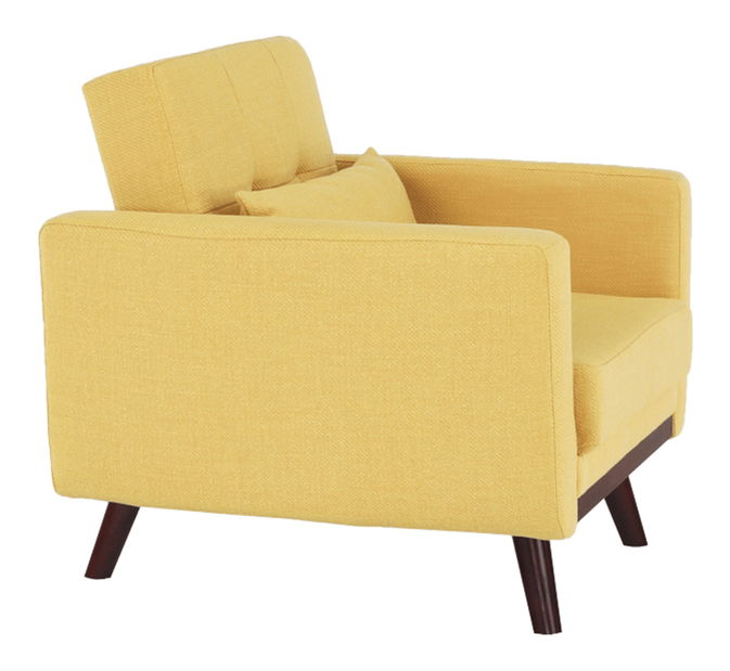 Rozkladacie kreslo Alestra (horčicová)