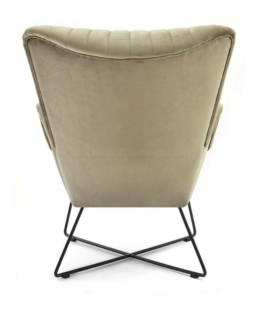 Fotoliu relax Nuttshell (negru)