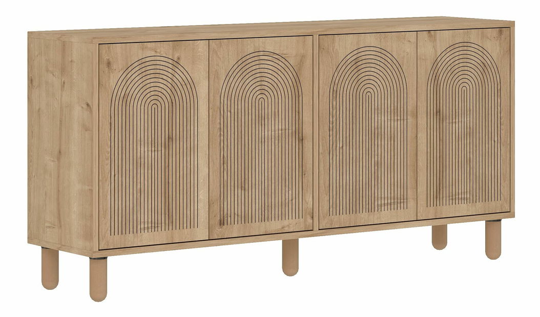 Skrinka Dora D (dub zafírový)