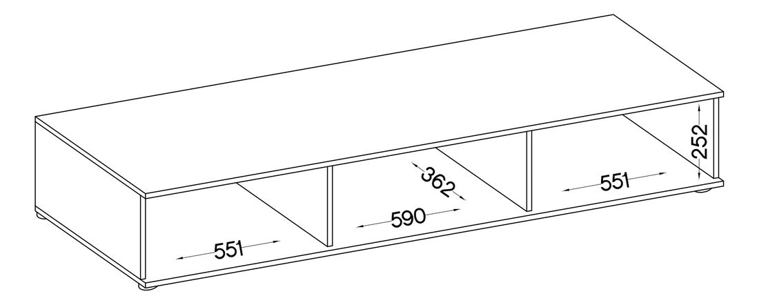Obývacia izba Saul (čierna + matera) (bez osvetlenia)
