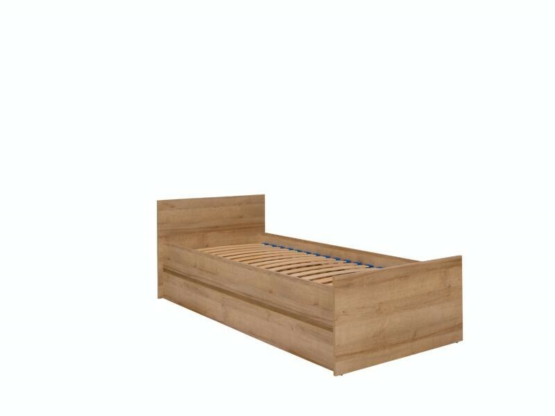 Jednolôžková posteľ 80 cm Cortez C 08 (dub riviera) ( s roštom)