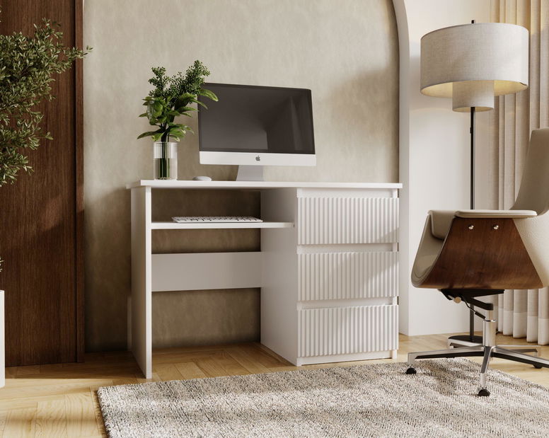 Masă PC Ferraro (alb)