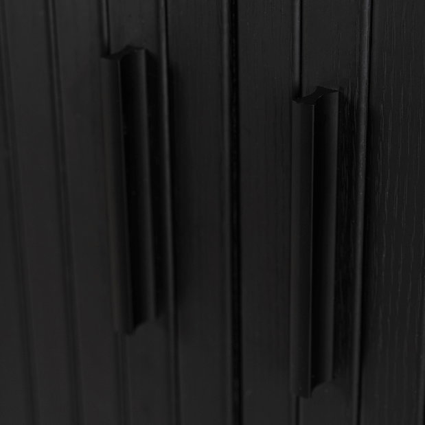 Skrinka Trisha 100 (čierna) 