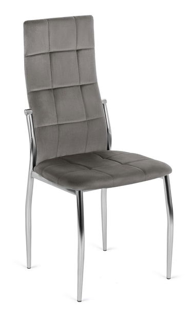 Scaun sufragerie Marinaleda (gri țesătură) 