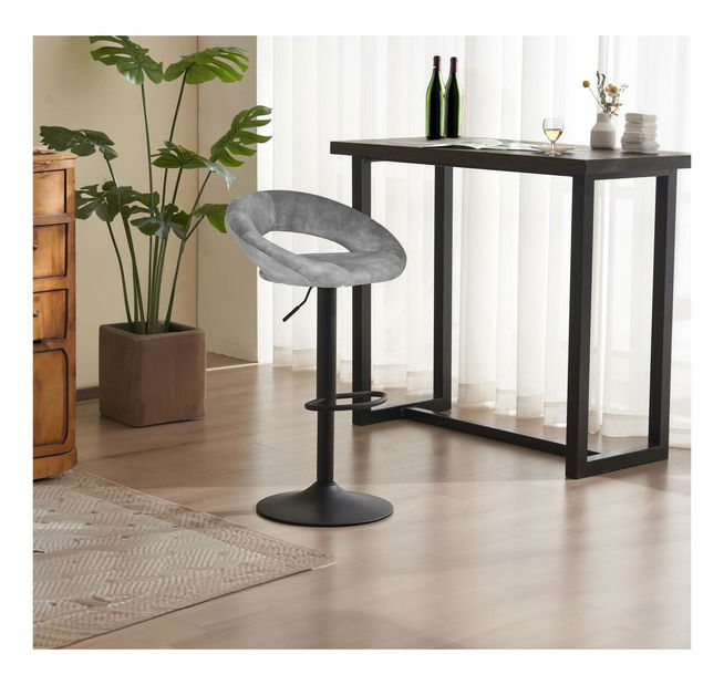 Scaun bar Amabilidad (gri)