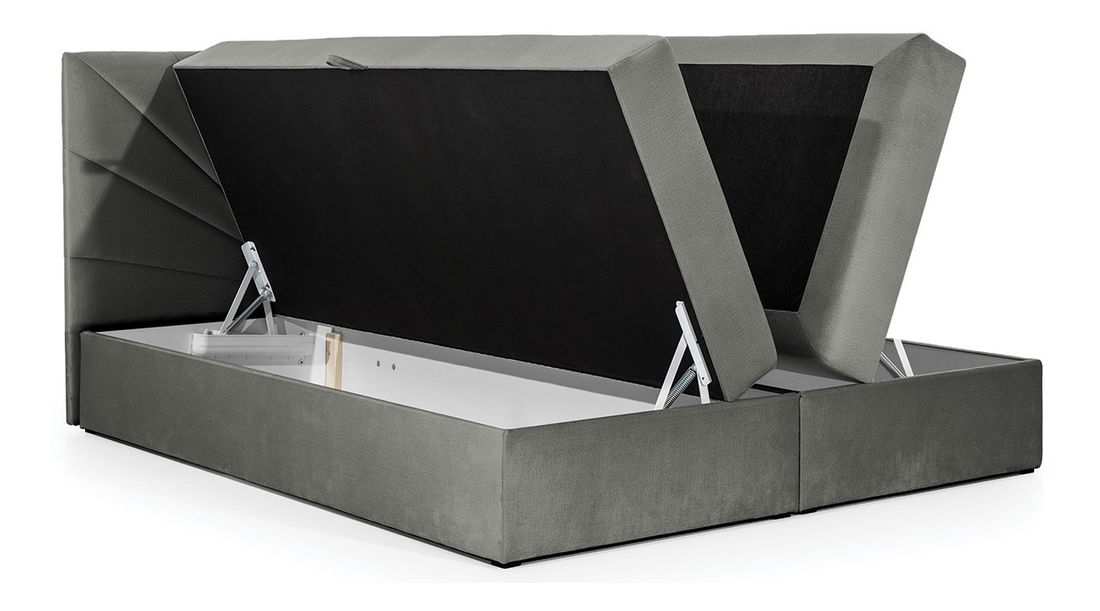 Pat matrimonial 160cm Bereo 4 (gri)