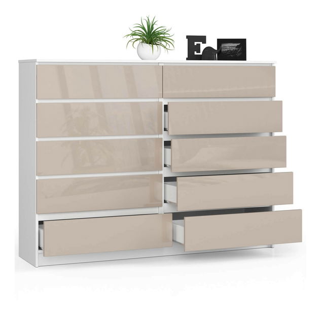 Komoda Koa II (cappuccino lesk)