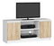 TV asztal Darian  (fehér + szonoma tölgy)