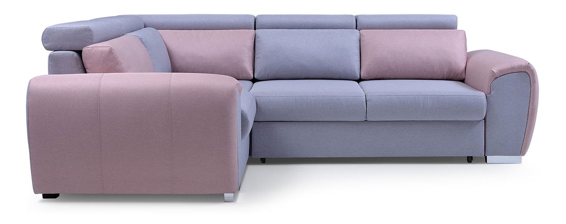 Set colțar fotoliu Wen (violet + roz) (S)