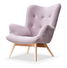 Fotoliu relax Florentino (violet deschis + fag)