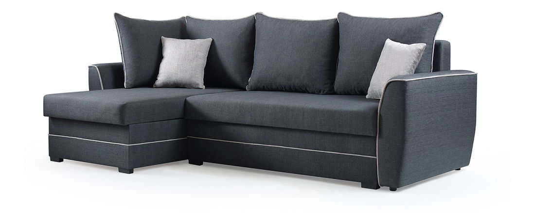 Sarokkanapé Silvam (antracit) (B)