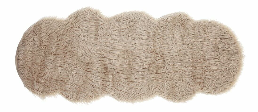 Tepih od umjetnog krzna Mamut (pješčano bež)