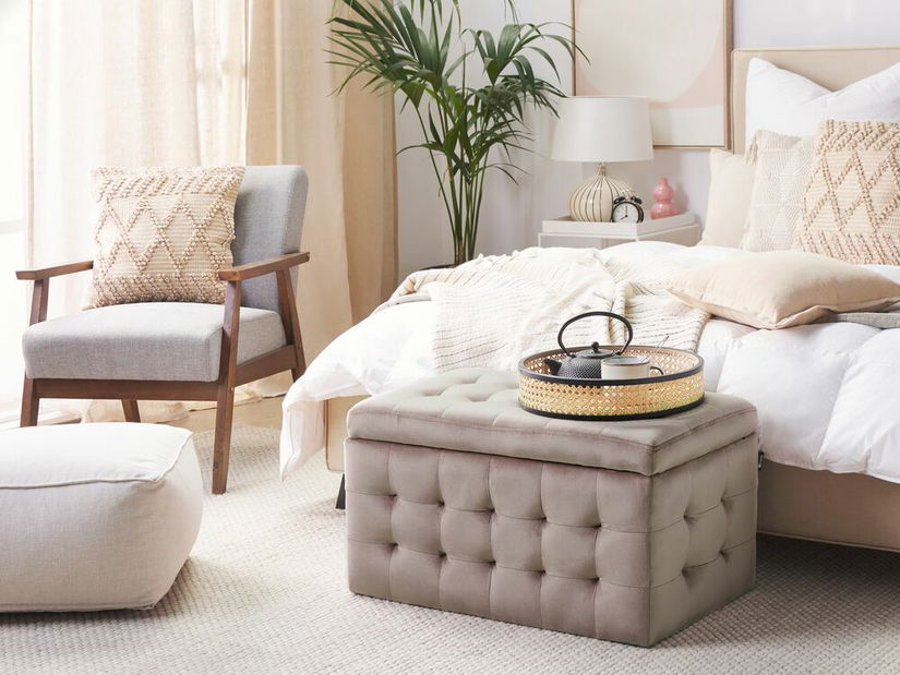 Taburetka Micza (ružová)