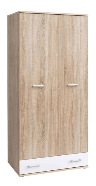 Ormar za garderobu Ericus Tip 02 Bijela 