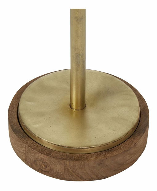 Lampă de masă Sargas (lemn închis) 