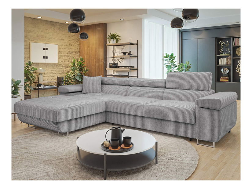 Colțar Terazuro Mini S (crem) (cu sp. depozitare) (D)