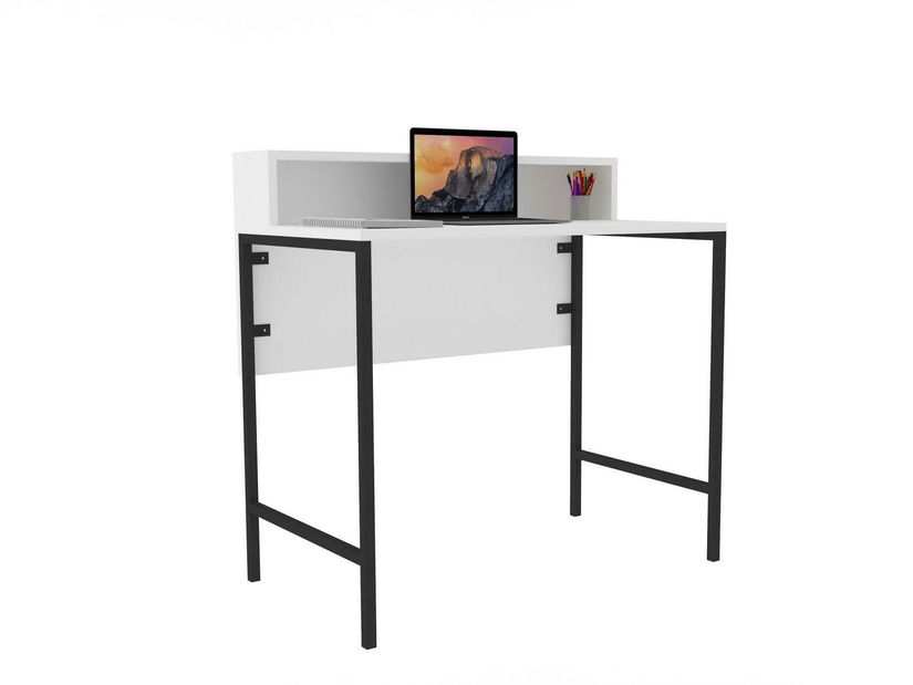 Masă PC Uma (Alb + Negru)