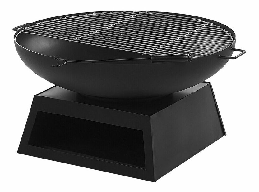 Kerti tűzhely SEMRE (acél) (fekete)