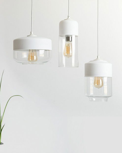 Lampă cu pandantiv Jura (alb)