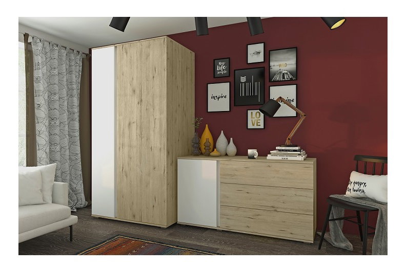 Šatníková skriňa Leora 2D