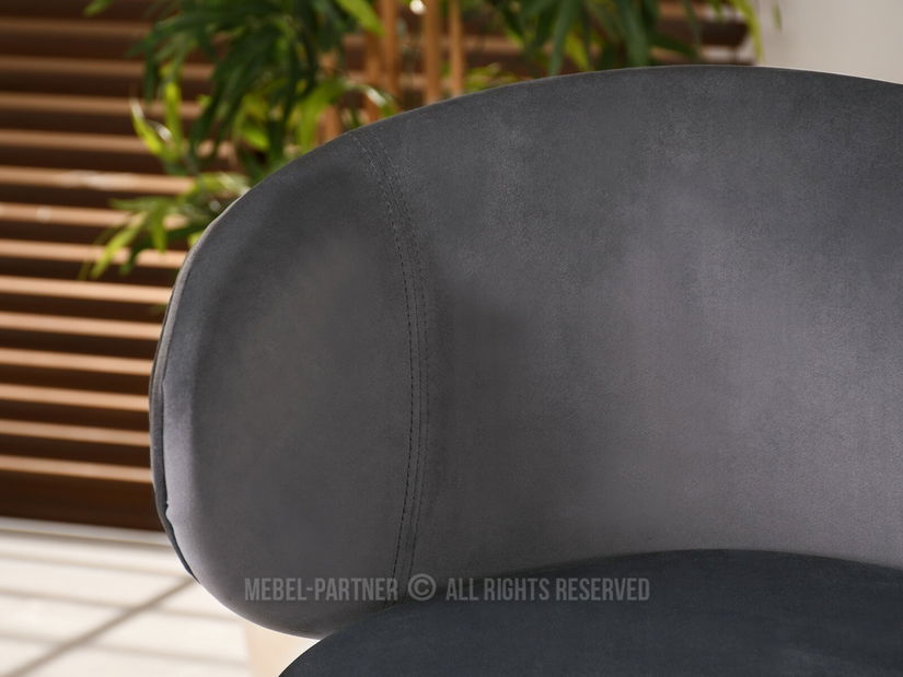 Stolica Jared (grafit + crna)