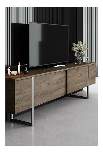 Mobilier living Luna set (Nuc + Argintiu) 