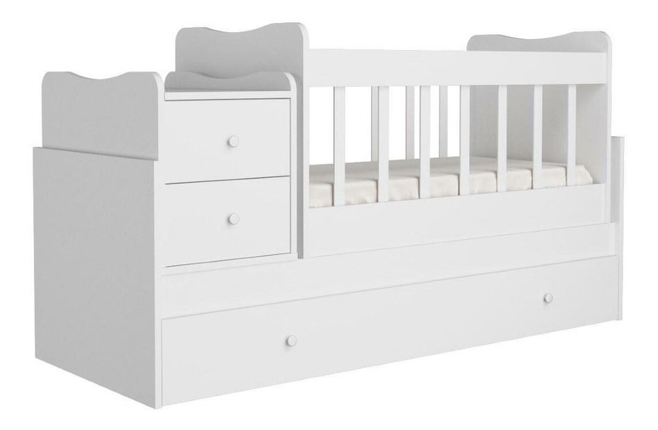 Súprava nábytku do detskej izby Poduli 1 (biela) 