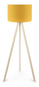 Podna svjetiljka Comporollo 1 (žuta + hrast)