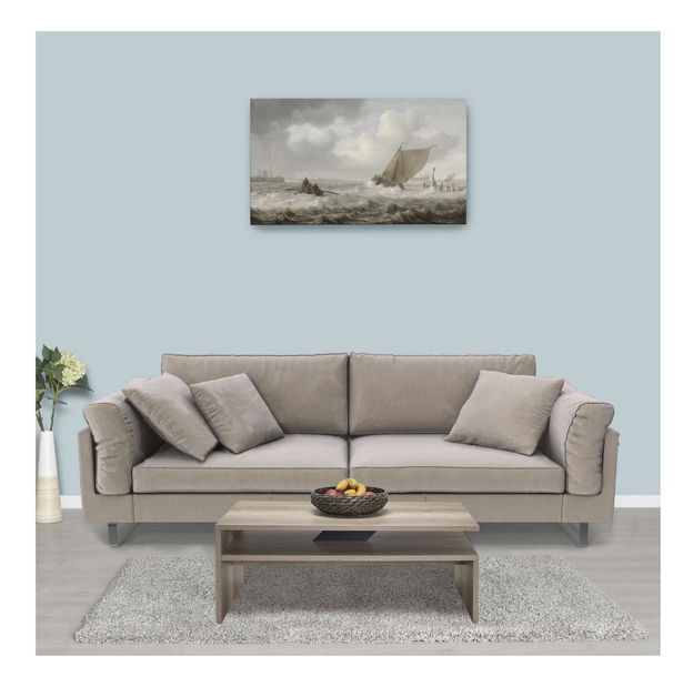 Dohányzóasztal Losuku 3 (világos dió) 