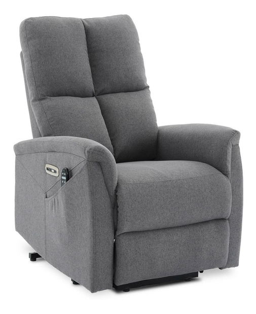 Polohovacie kreslo Tesalureza (sivá)