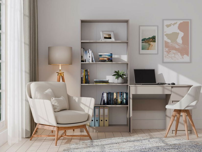 Regál Refarencios 4 (svetlohnedá)