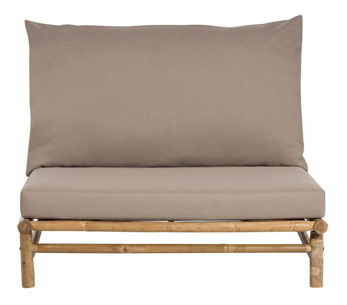 Záhradná stolička Theta (svetlé drevo + tmavosivá) 