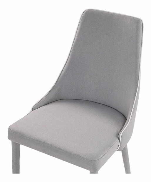 Set 2 buc. scaune pentru sufragerie Camarilo (gri)