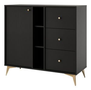 Comodă Tokyna 824 (negru)