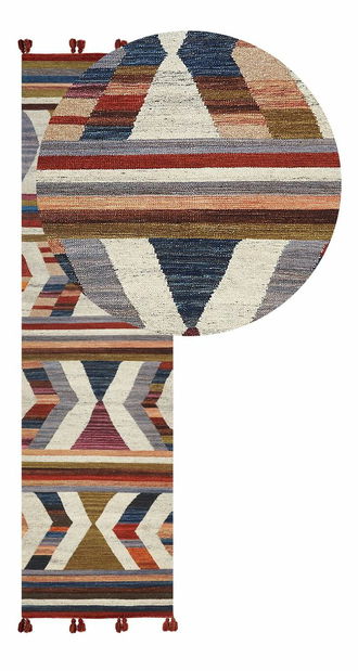 Covor 80 x 300 cm Mrga (multicolor)