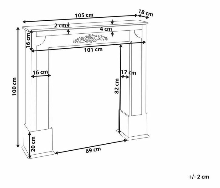 Fotel Aberde (fekete)