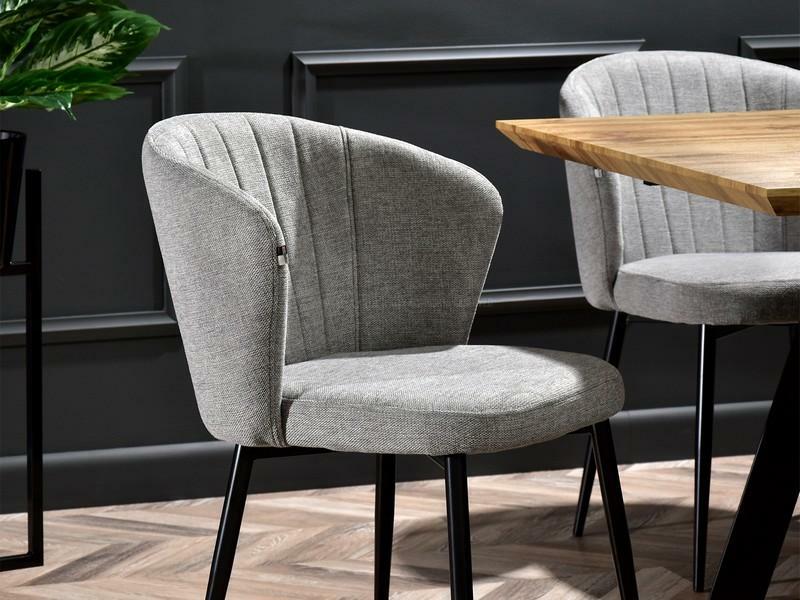 Scaun Zane (gri + negru)