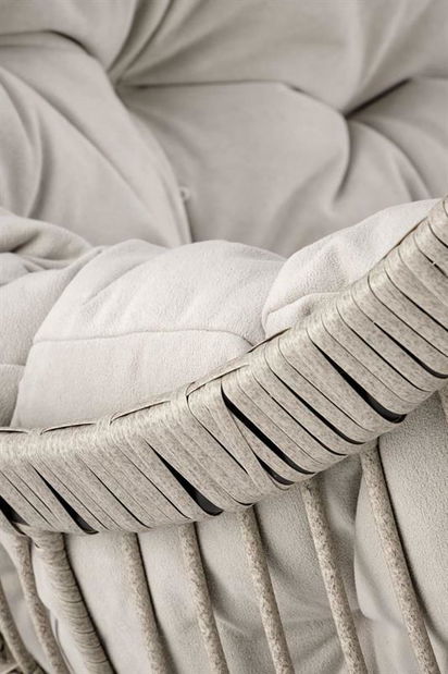 Kreslo Ruena (sivá)