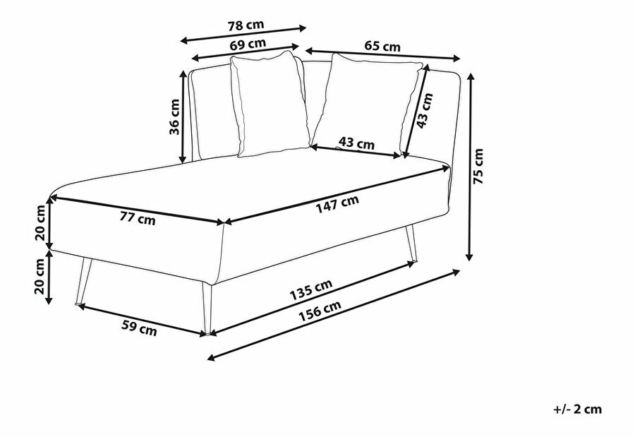 Sofa Riddikulus (bež) (D)