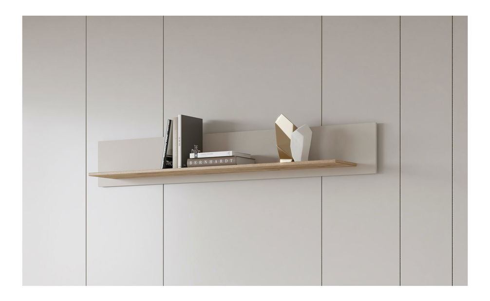 Polica Kassie Typ 01 (kašmir + hrast zlatni harbor)