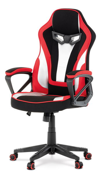 Fotoliu de birou/gaming Ynais-Y340-RED (roșu + Negru + Argintiu)