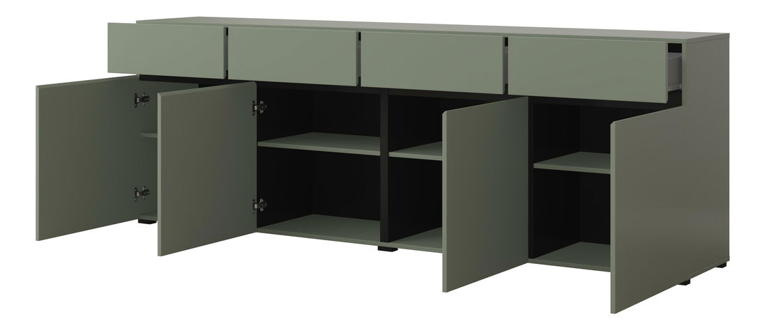 Comodă Crossroad G25 (pin verde + negru)