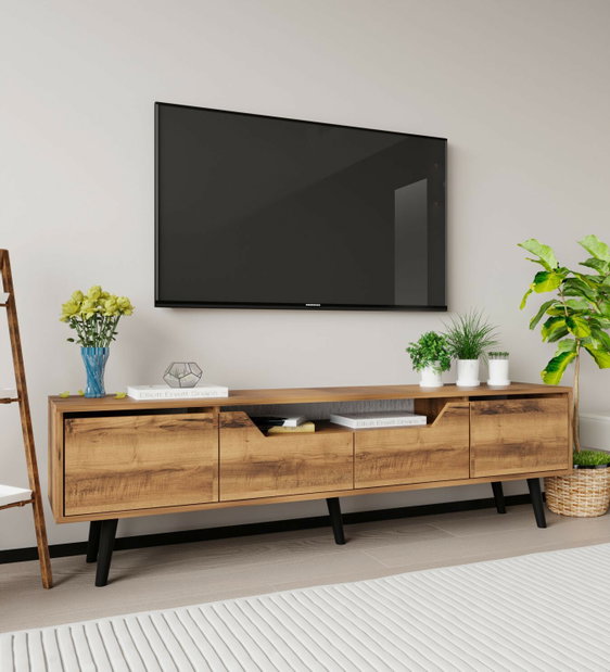 TV stolík/skrinka Remius (orech)