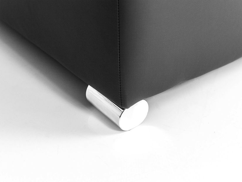 Taburetka malá Torrie (čierna + sivá)