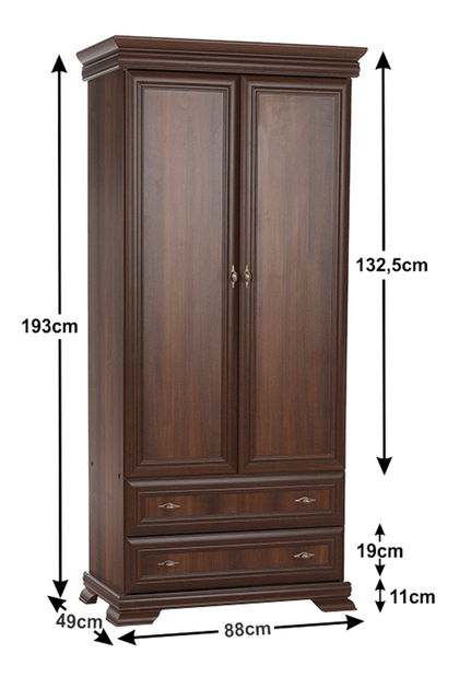 Ormar za garderobu Kraz KS1 