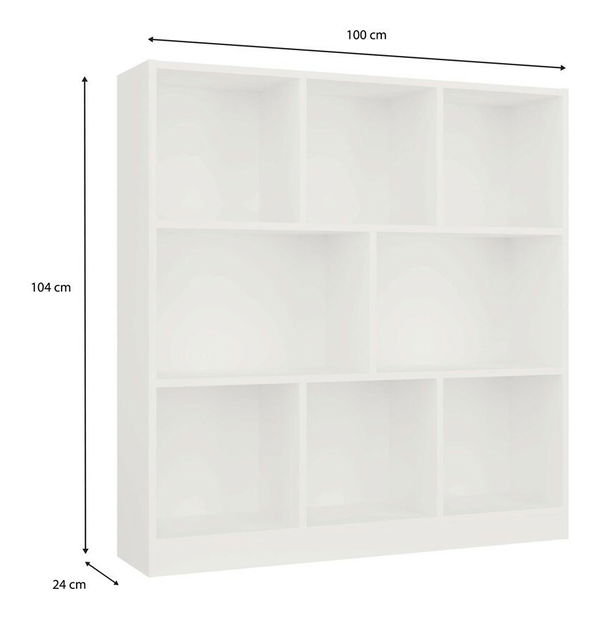 Regál Fragil 2 (biela)