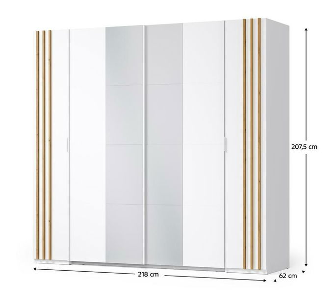 Ormar Frens (bijela + hrast artisan)